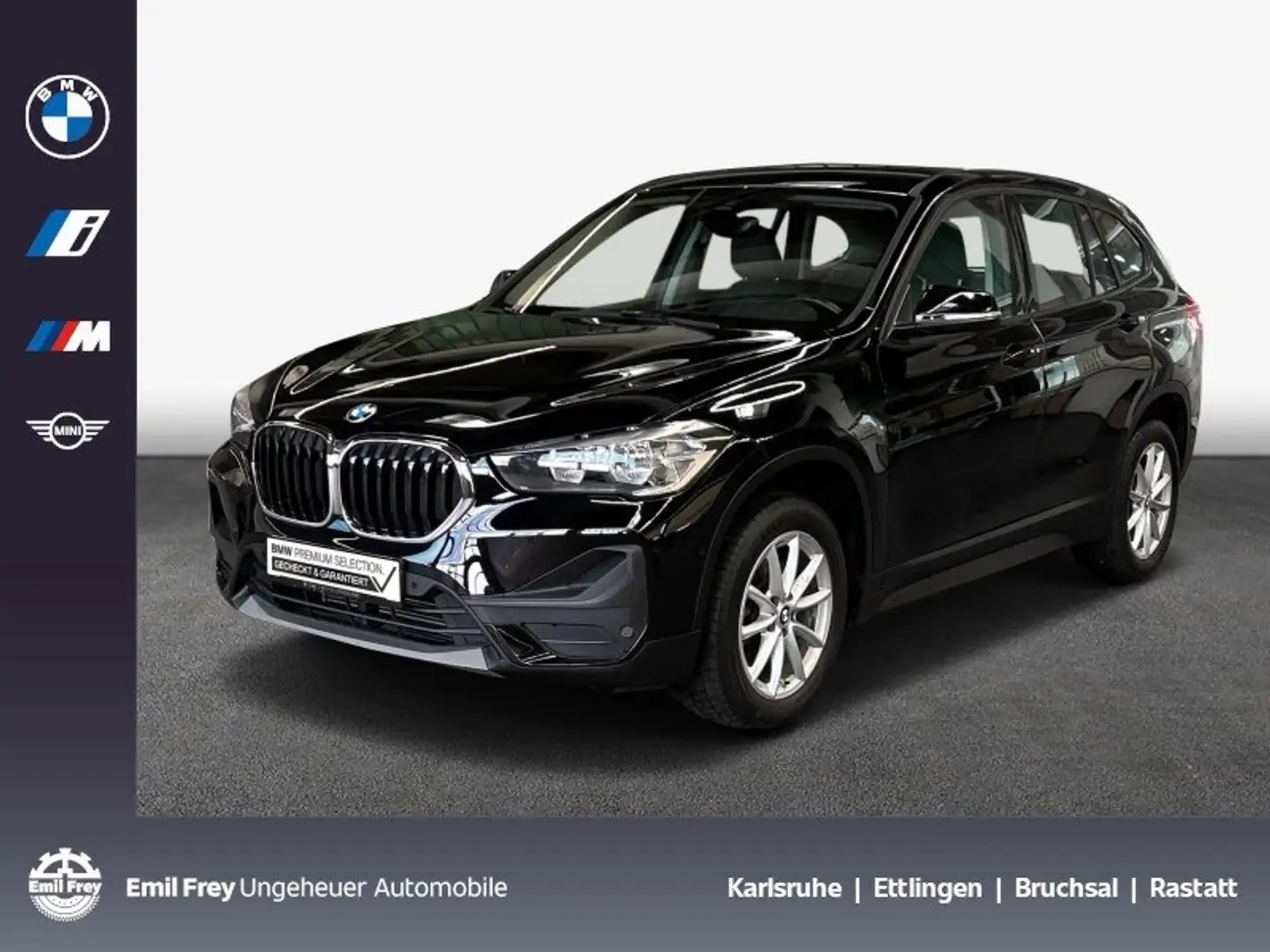 BMW X1 sDrive18d Advantage Navi ACC + Stop&Go Shz Schwarz - 1
