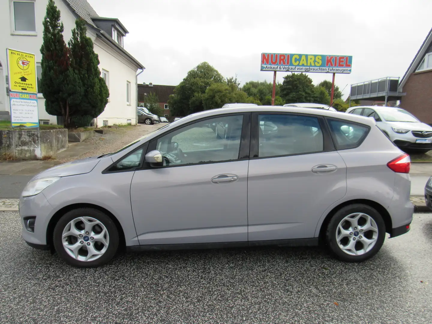 Ford C-Max Trend 1.6 AHK Neu Zahnriemen+TÜV+Ölwechsel Grau - 1