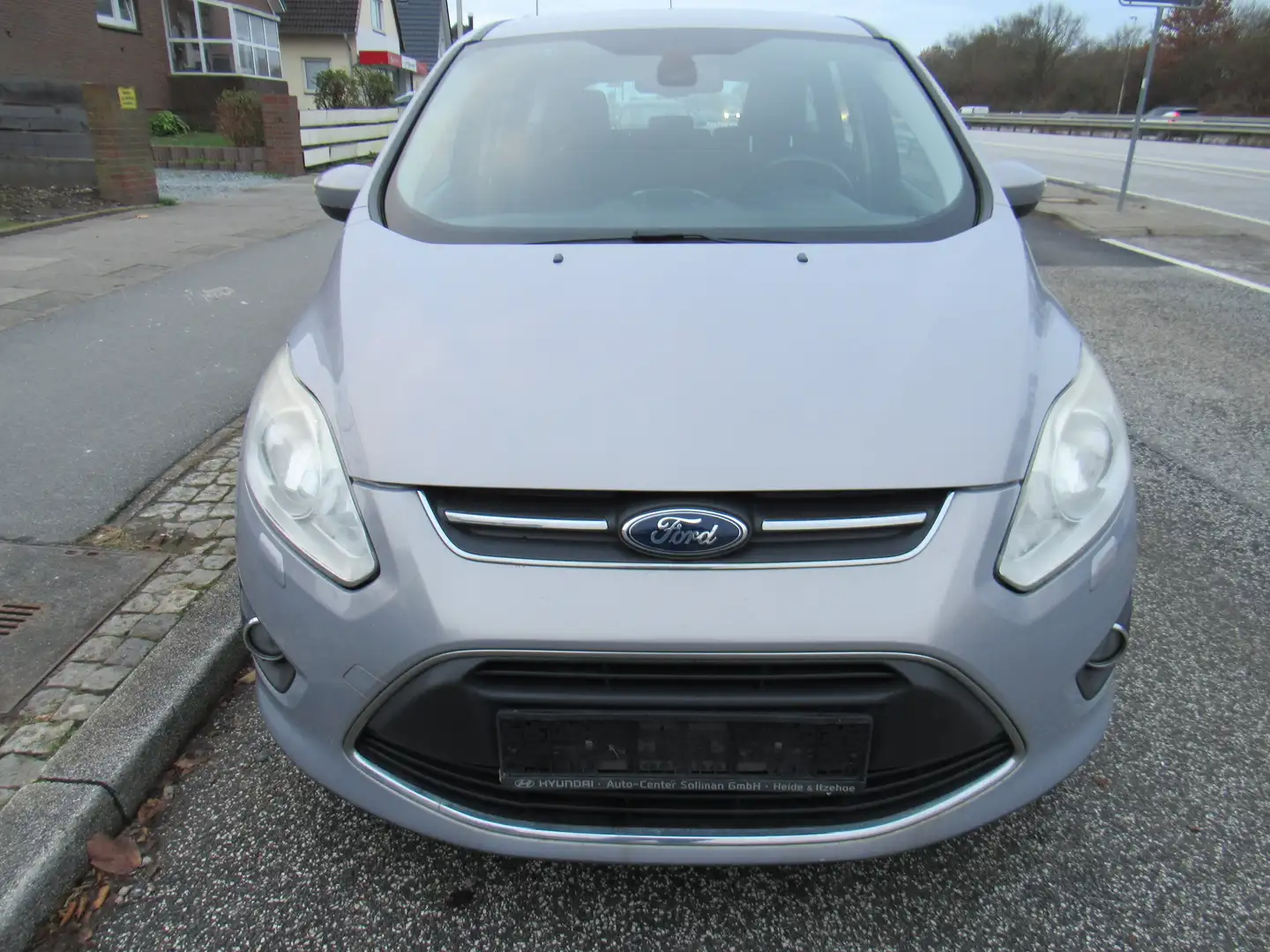 Ford C-Max Trend 1.6 AHK Neu Zahnriemen+TÜV+Ölwechsel Grau - 2