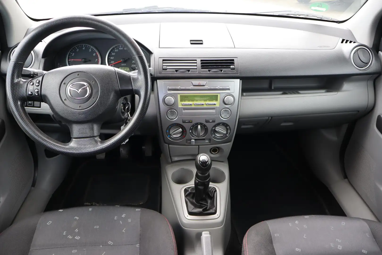 Mazda 2 1.4 Exclusive Airco, Trekhaak, Elektrische ramen Blauw - 2