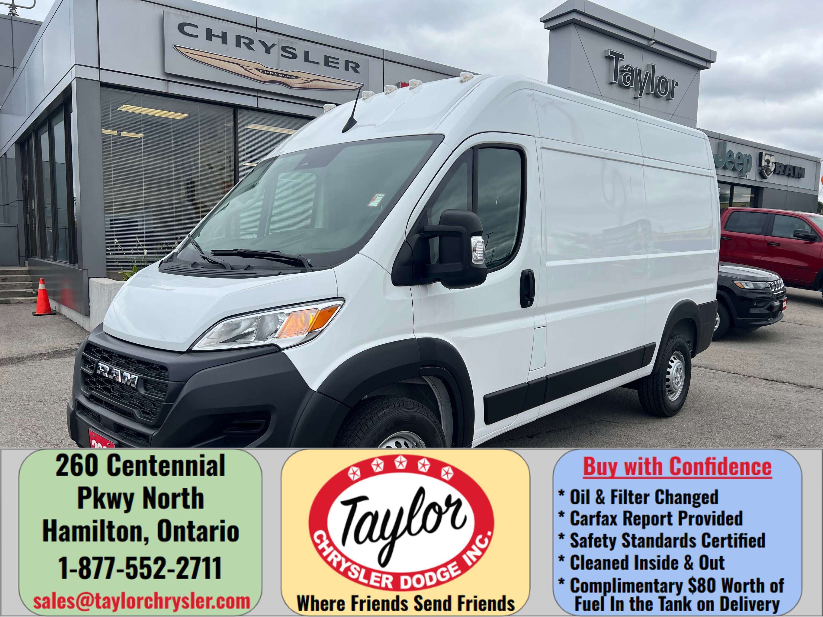 2025 RAM ProMaster Cargo Van