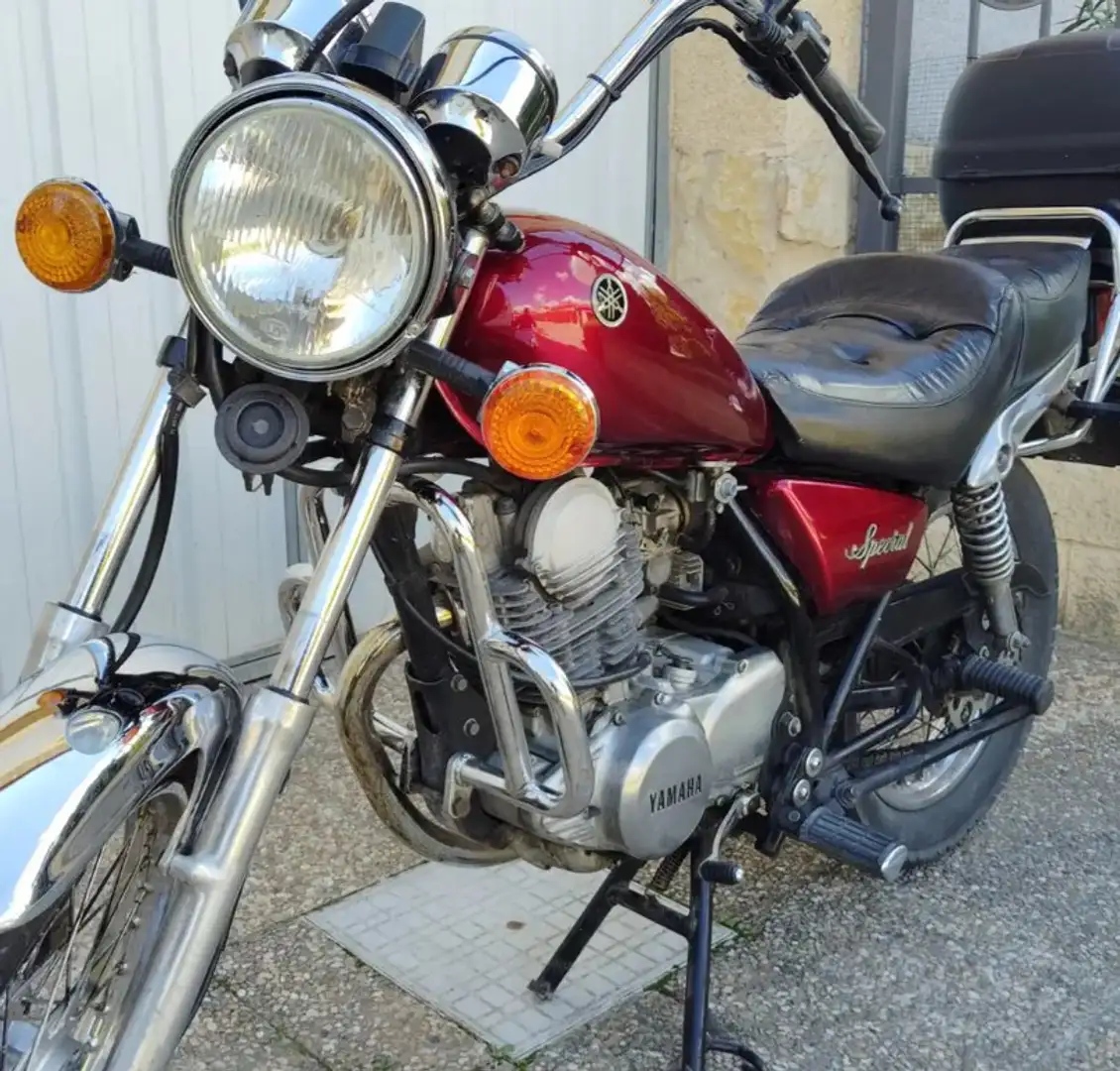 Yamaha SR 250 Roşu - 1
