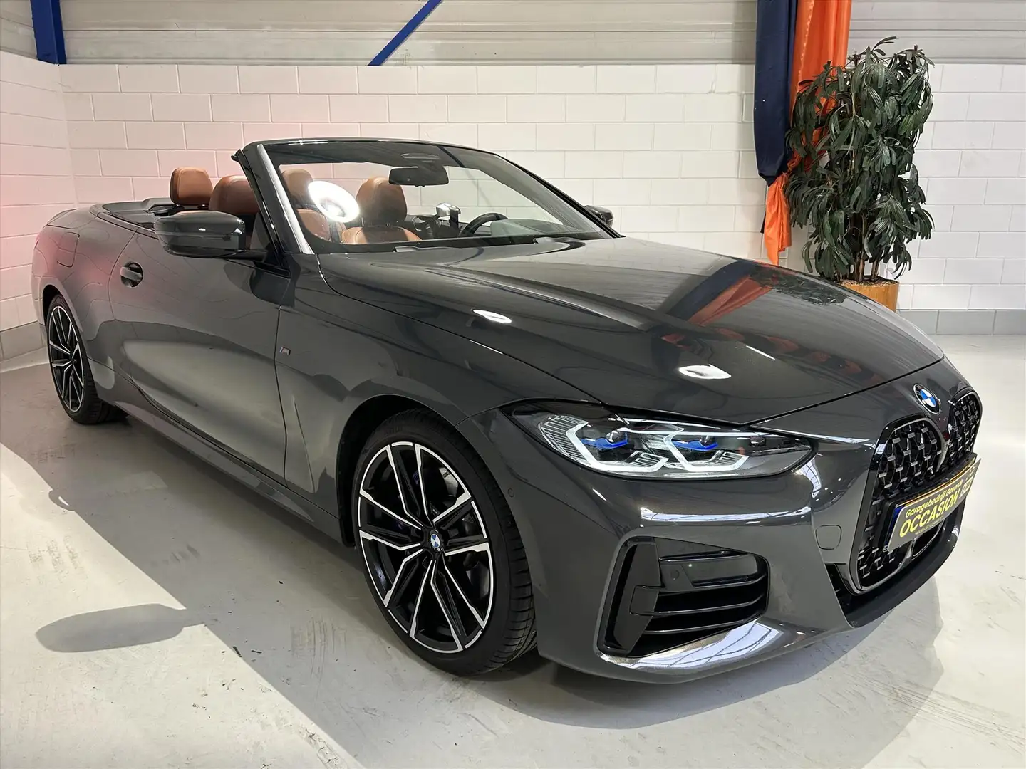 BMW 440 4-Serie Cabrio (g23) M440i 374pk xDrive Stoelventi Gris - 1