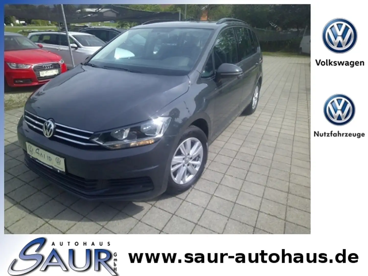 Volkswagen Touran Comfortline 2.0 TDI *AHK*ACC*PDC*APP KLIMA ALU Gris - 1