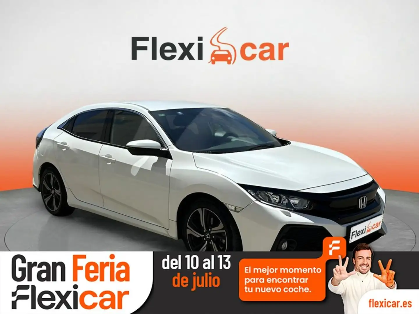 Honda Civic 1.0 I-VTEC TURBO ELEGANCE NAV Blanco - 1