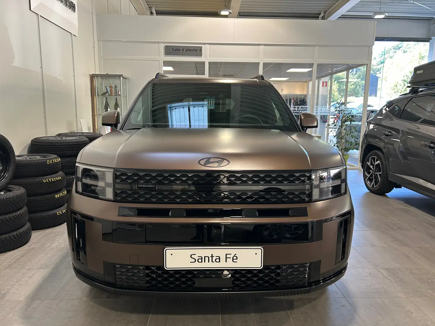 Hyundai SANTA FE Santa Fe HEV 1.6 T-GDi Calligraphy 7pl.S/S Bruin - 2