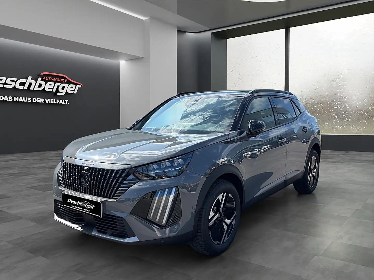 Peugeot 2008 Hybrid 145 e-DCS6 GT Grau - 1