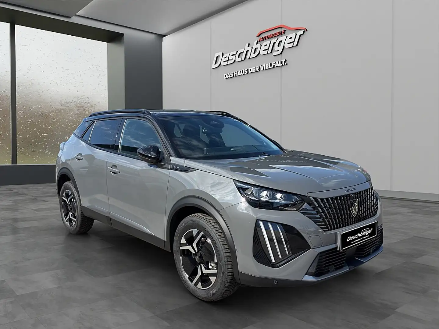 Peugeot 2008 Hybrid 145 e-DCS6 GT Grau - 2