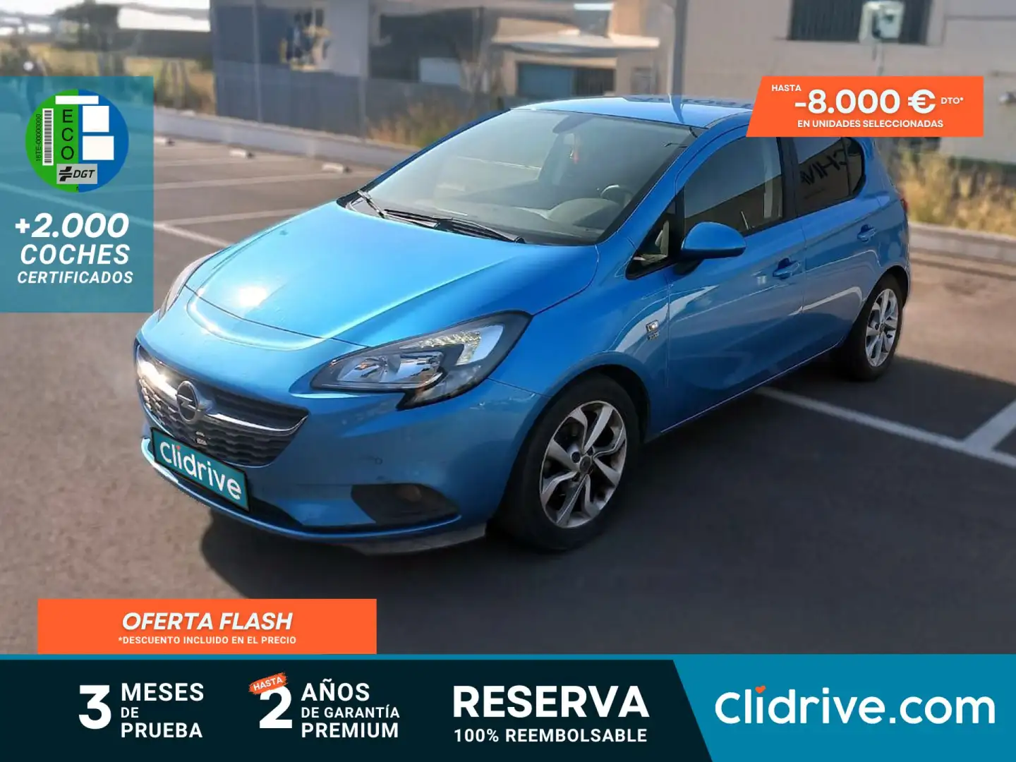 Opel Corsa 1.4 GLP 120 Aniversario 90 Azul - 1