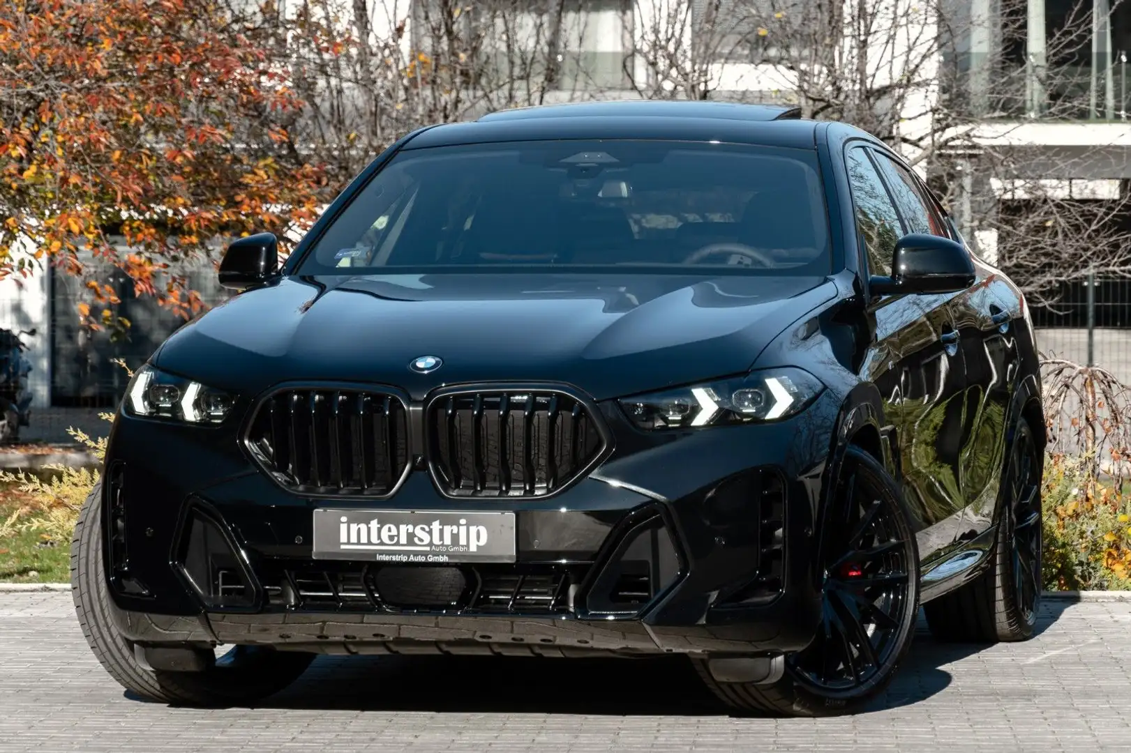 BMW X6 40d M SPORT.LUFTF.PANO.DR.ASS.H/K.360.AHK.22" Noir - 1