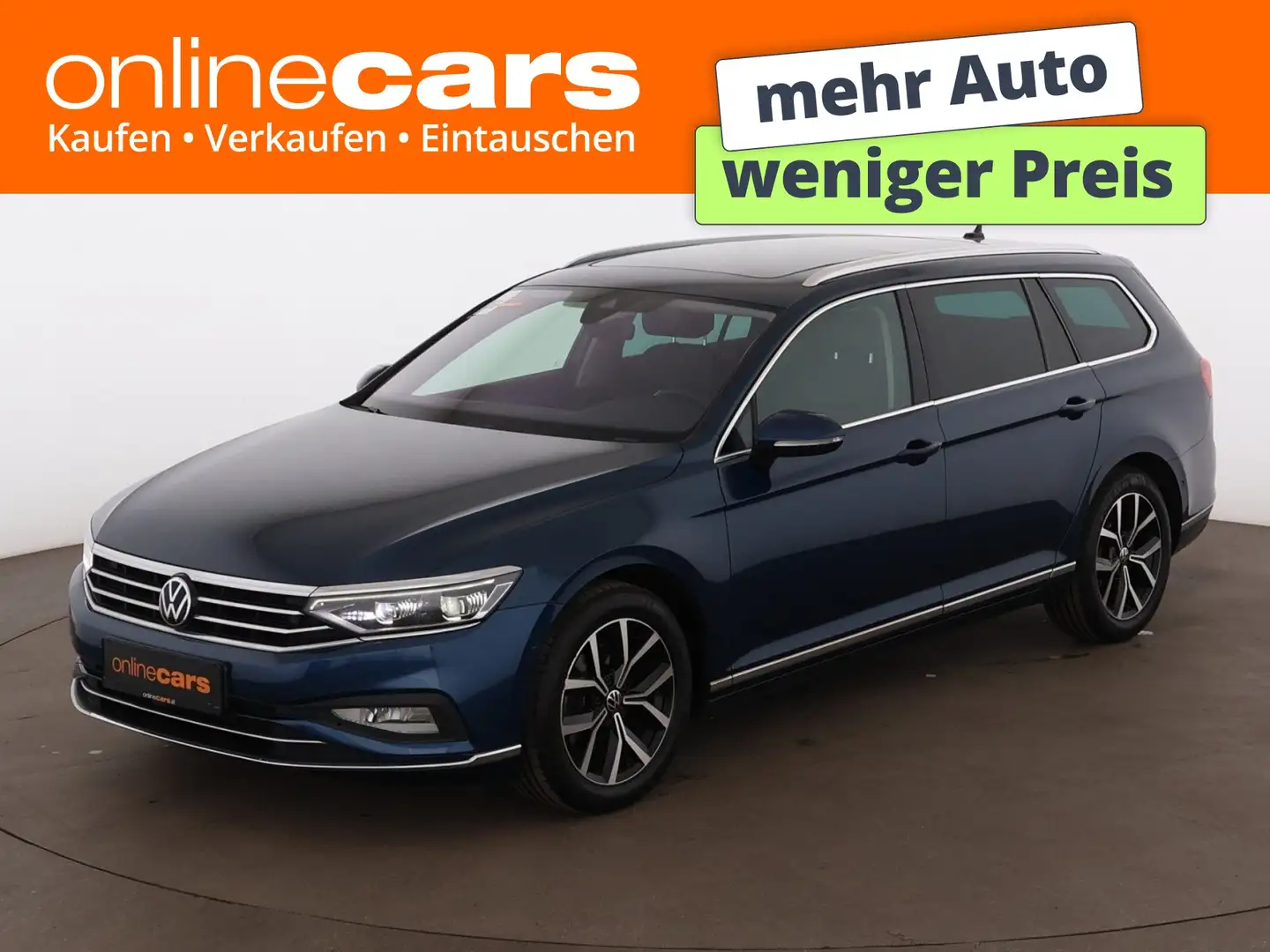 Volkswagen Passat Variant 2.0 TDI Elegance MATRIX SKY RADAR Blau - 1