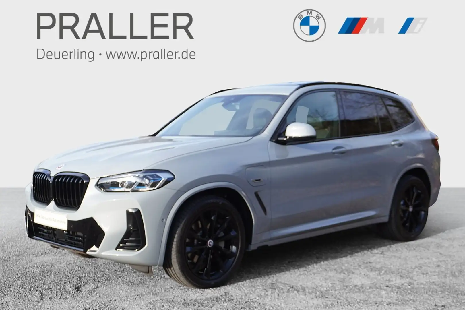 BMW X3 xDrive30e M Sport Head-Up AHK Glasdach ACC Kamera Gris - 1