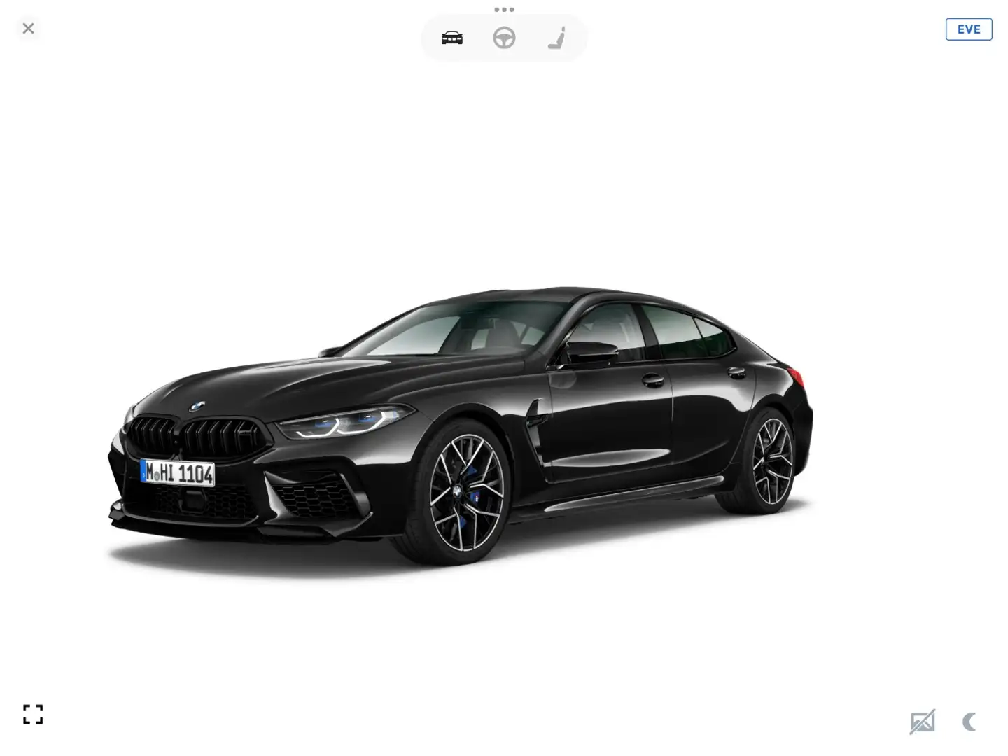 BMW M8 Competition Gran Coupé xDrive Noir - 1