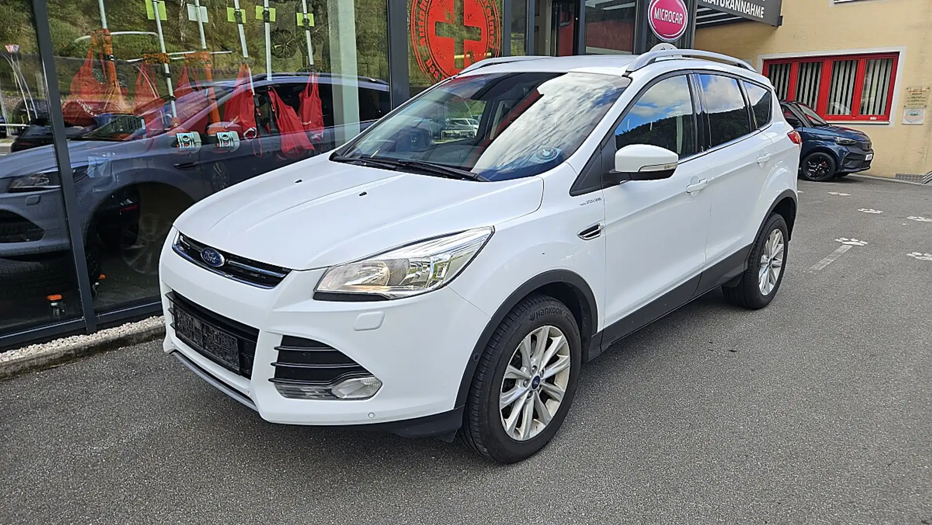 Ford Kuga 2,0 TDCi Titanium 4x4 Aut.**Privatverkauf** Weiß - 1