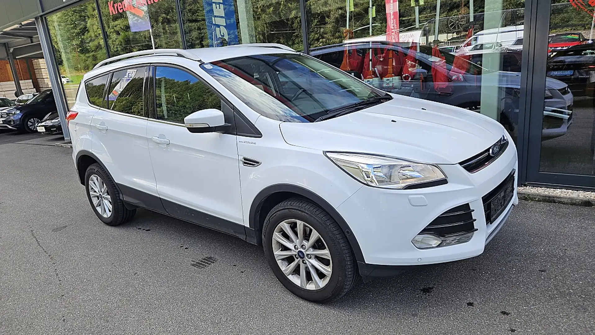 Ford Kuga 2,0 TDCi Titanium 4x4 Aut.**Privatverkauf** Weiß - 2