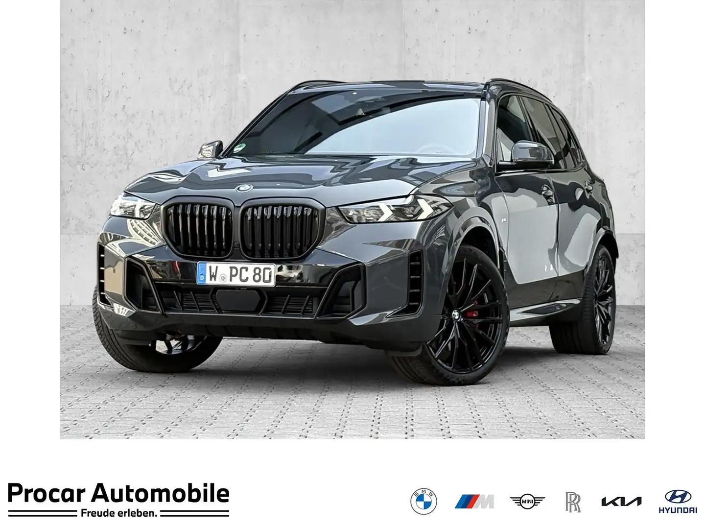 BMW X5 xDrive40d M Sport DA/PA Prof PANO AHK H/K 22" Grau - 1