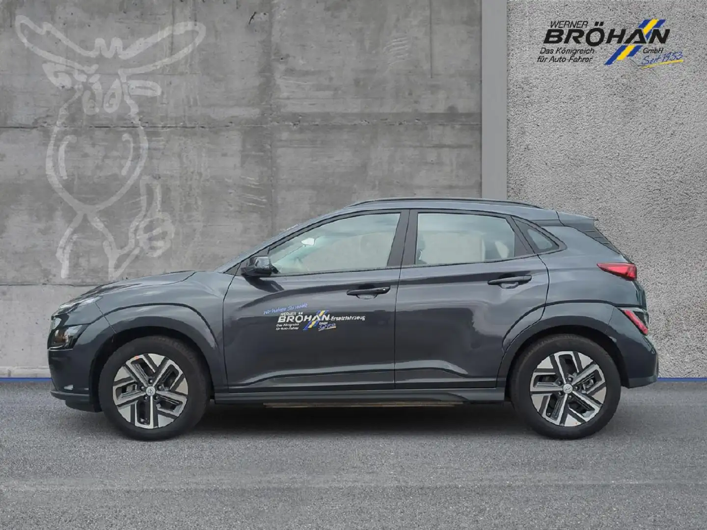 Hyundai KONA Select Elektro 2WD Grau - 2