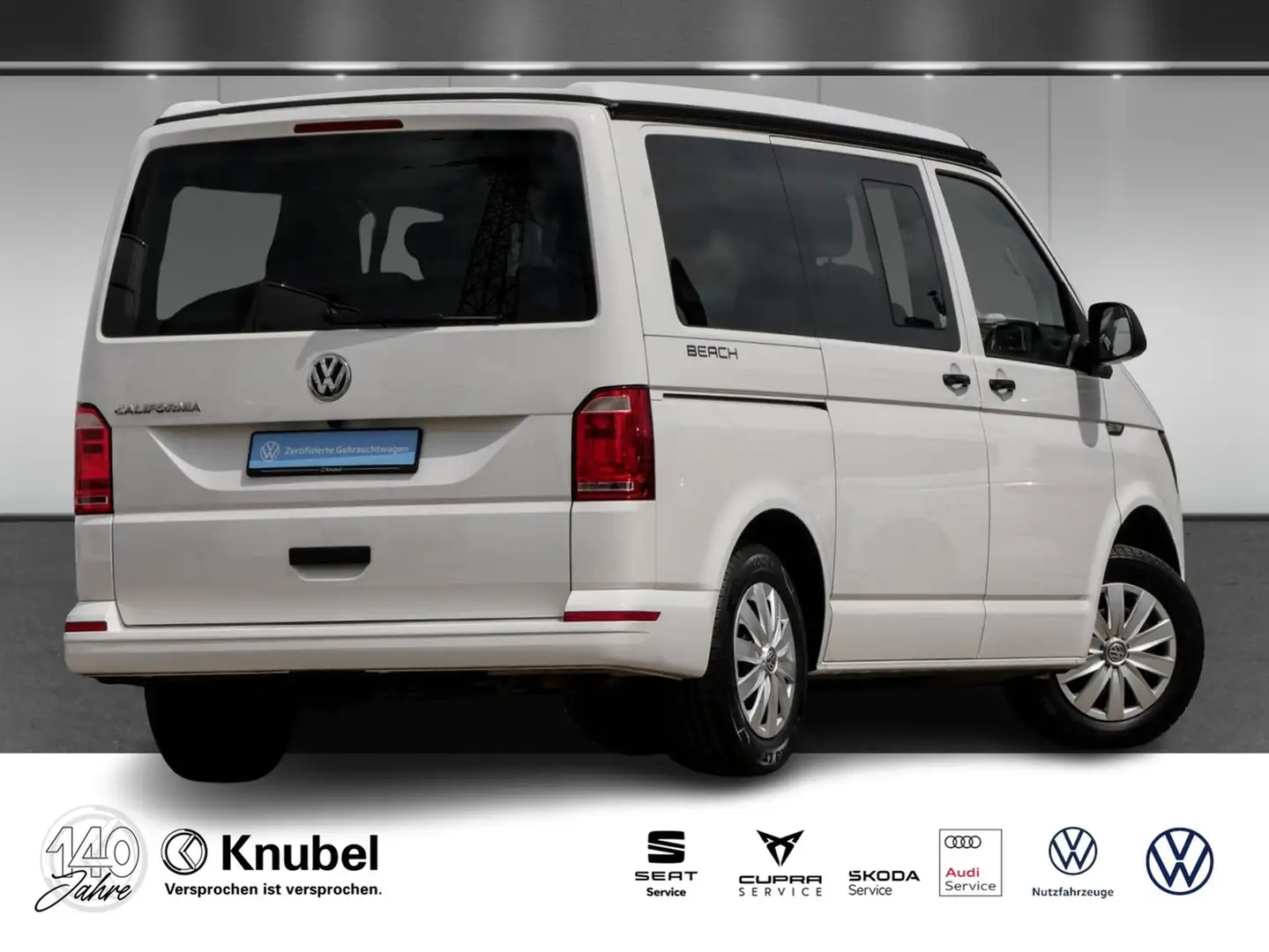 Volkswagen T6 California Beach 2.0 TDI DSG Climatr. ACC App-Connect Alb - 2