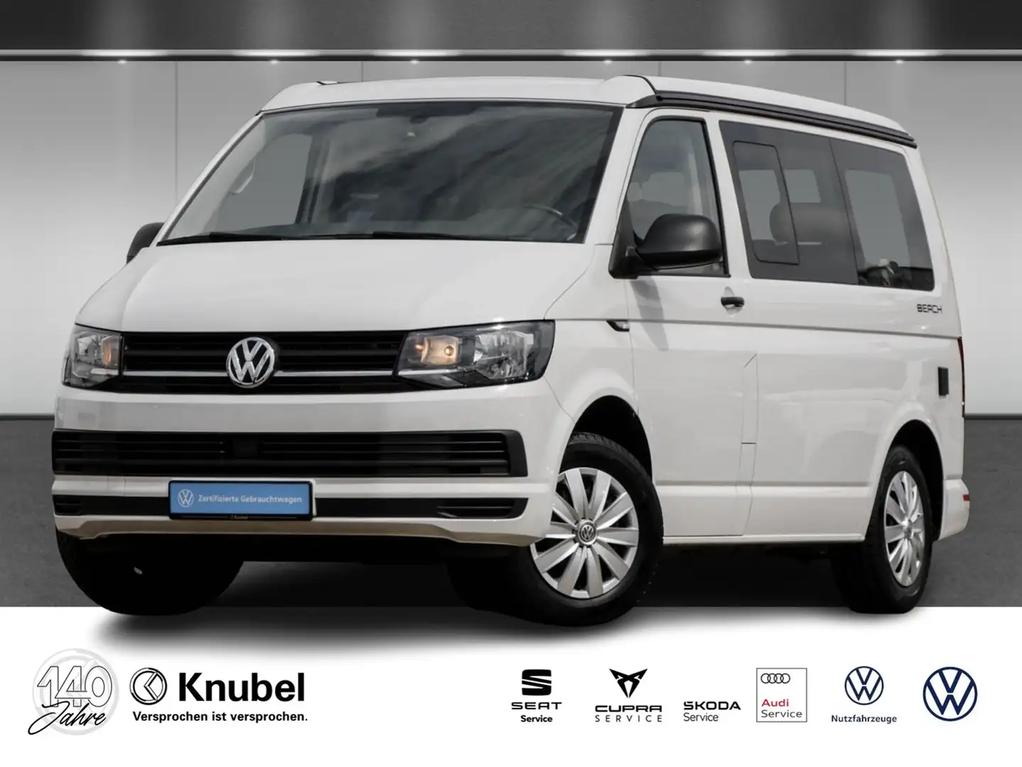 Volkswagen T6 California Beach 2.0 TDI DSG Climatr. ACC App-Connect Alb - 1