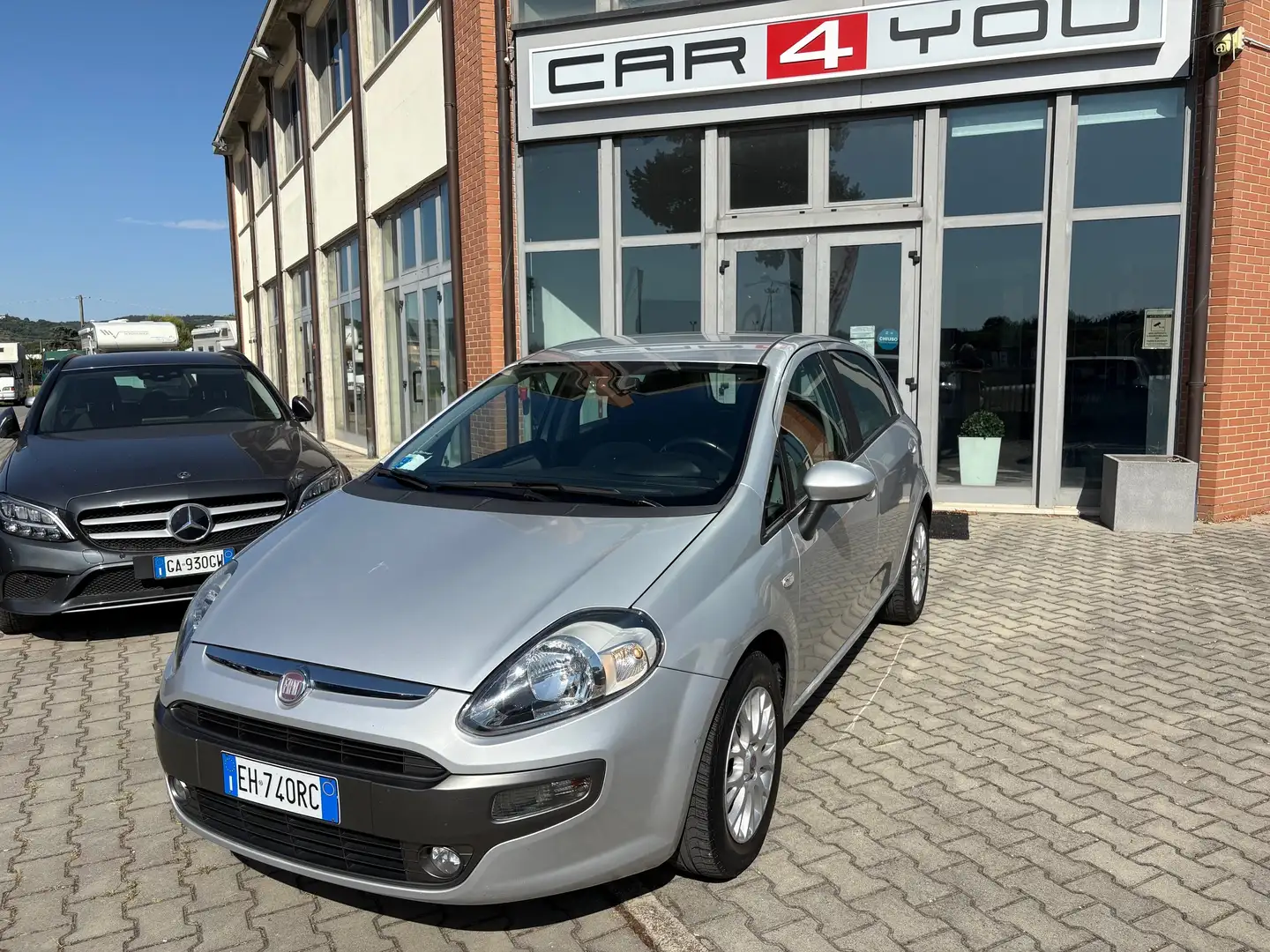 Fiat Punto Evo Punto Evo 5p 1.2 Dynamic S&S 1PROPRIETARIO!!! Argento - 1