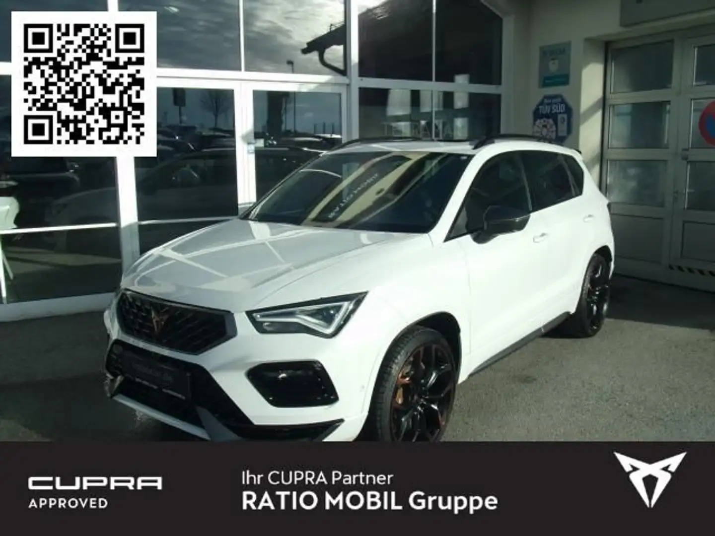 CUPRA Ateca ATECA EDITION VZ 2.0 TSI  DSG 4DRIVE NAVI SITZH. Weiß - 1