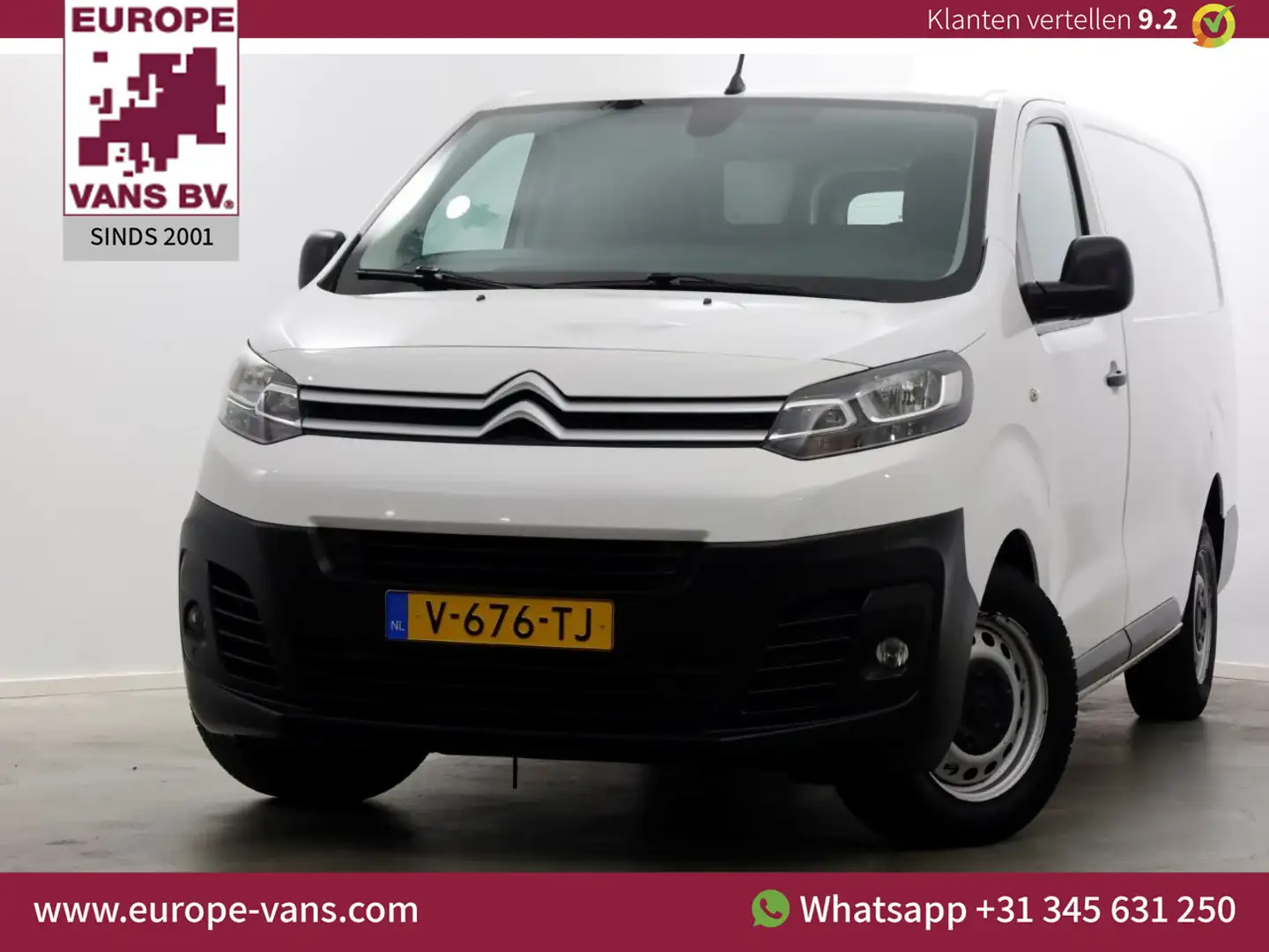 Citroen Jumpy 2.0 BlueHDI 120pk E6 Lang Airco/Achterklep 12-2018 Blanc - 1