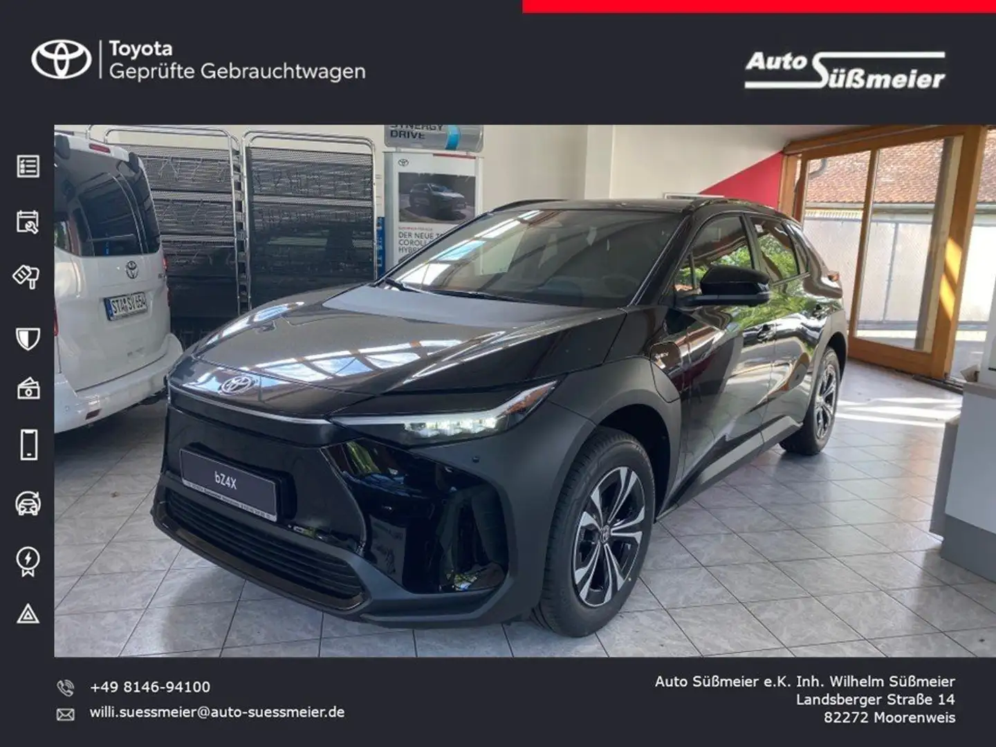 Toyota bZ4X Teamplayer 4x4 AWD *360Grad*MatrixLED Schwarz - 1