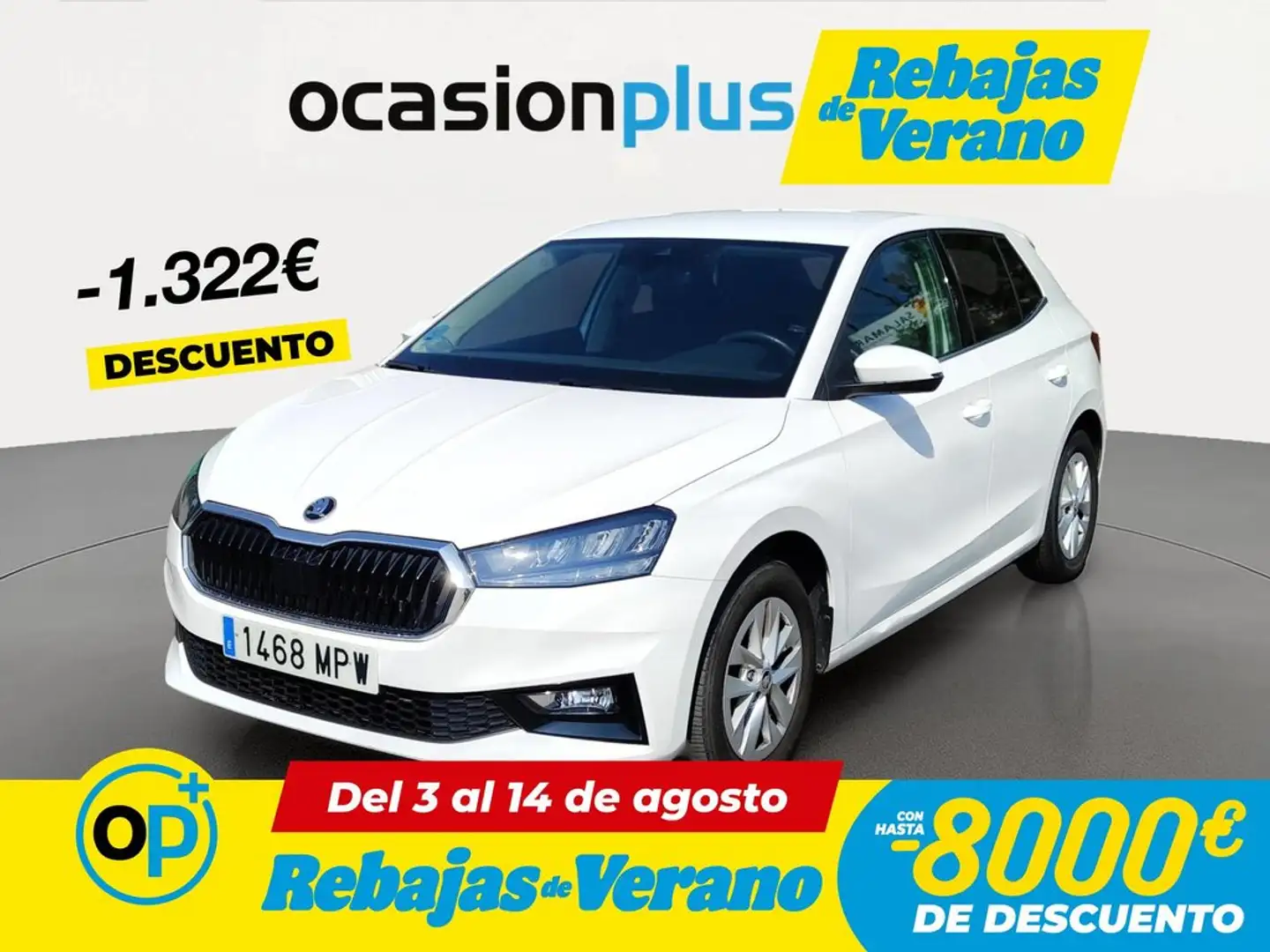 Skoda Fabia 1.0 TSI Selection 70kW Blanco - 1