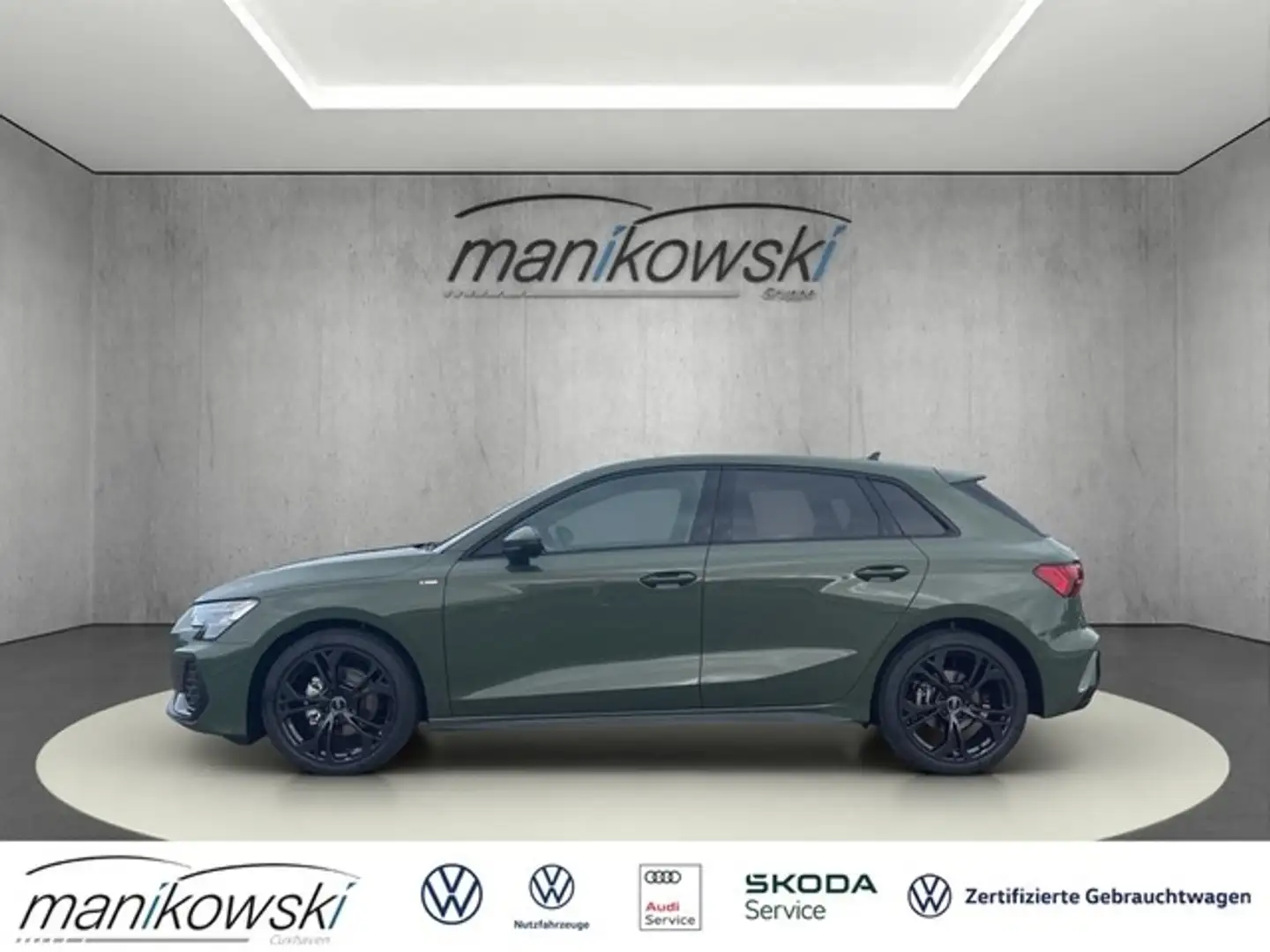 Audi A3 Sportback 35TDI S-tronic *S-Line/ black*LED+Navi+B Grün - 2