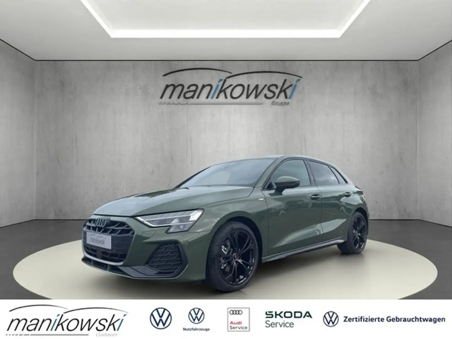 Audi A3 Sportback 35TDI S-tronic *S-Line/ black*LED+Navi+B Grün - 1