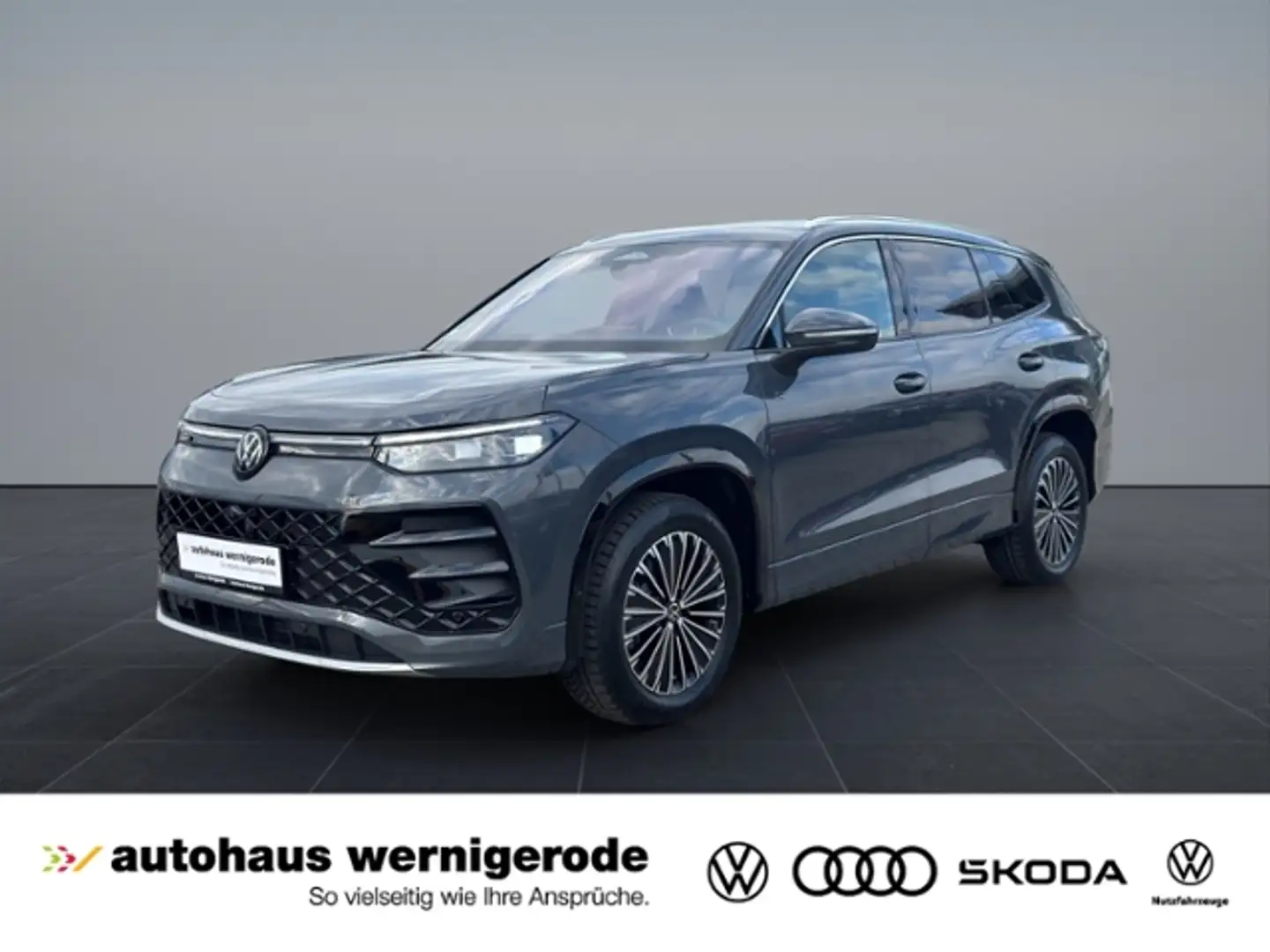 Volkswagen Tayron R-Line 2.0TDI DSG 4M *StndHzg*HUD*AHK* Grau - 1