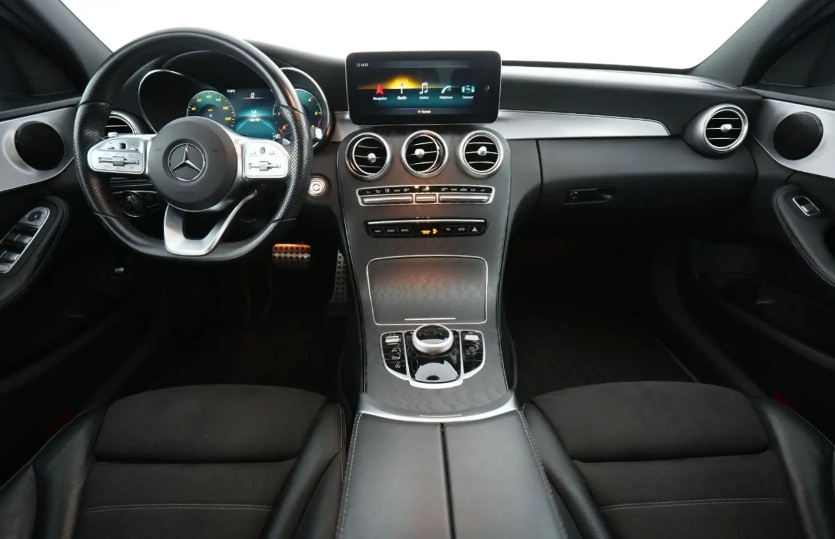 Mercedes-Benz C 180 T d AMG NIGHT WIDESCREEN LED KAM AHK Gri - 2