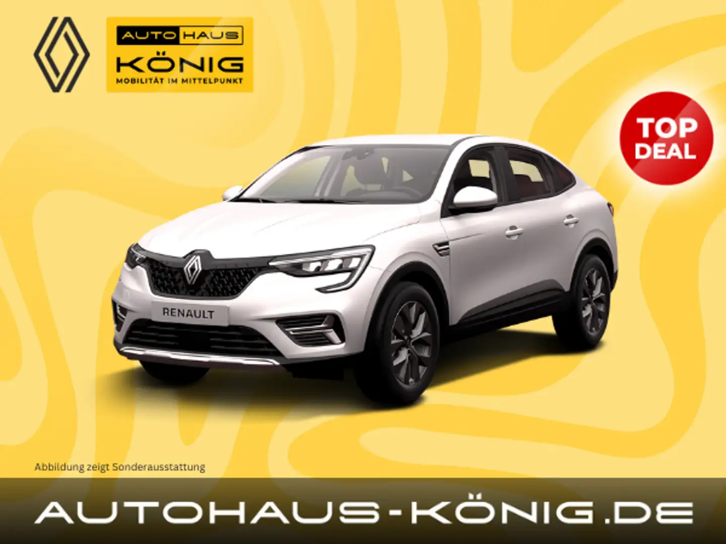 Renault Arkana Evolution | Automatik | Verringerte Bereitstellung Weiß - 1