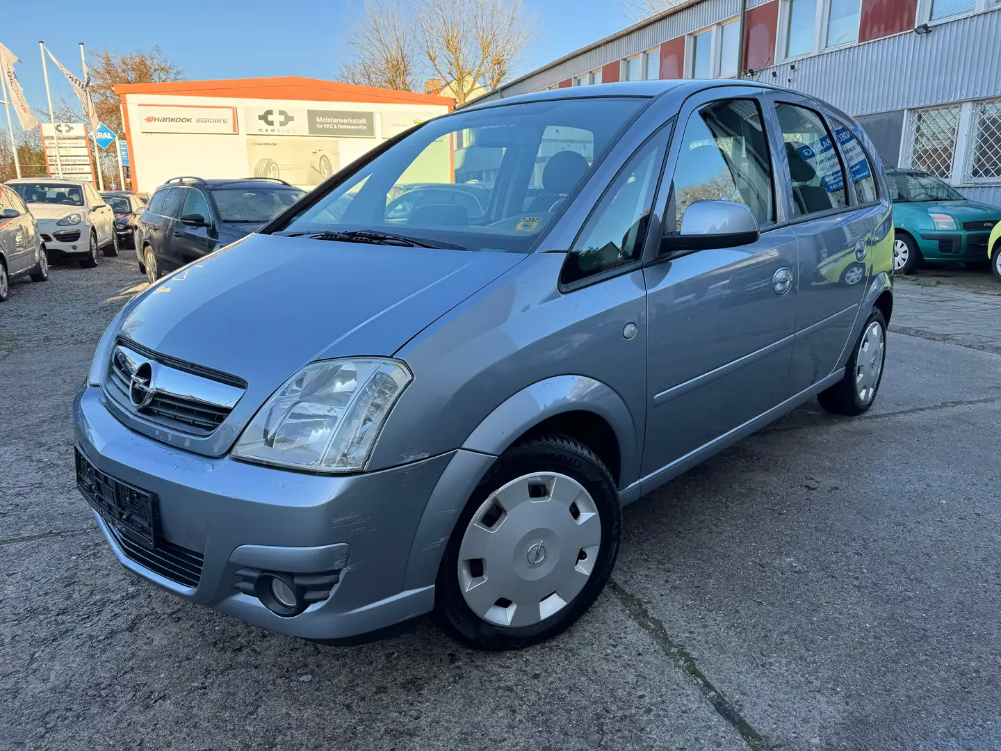 Opel Meriva Edition 1.6L TÜV NEU 1 Hand Grau - 1