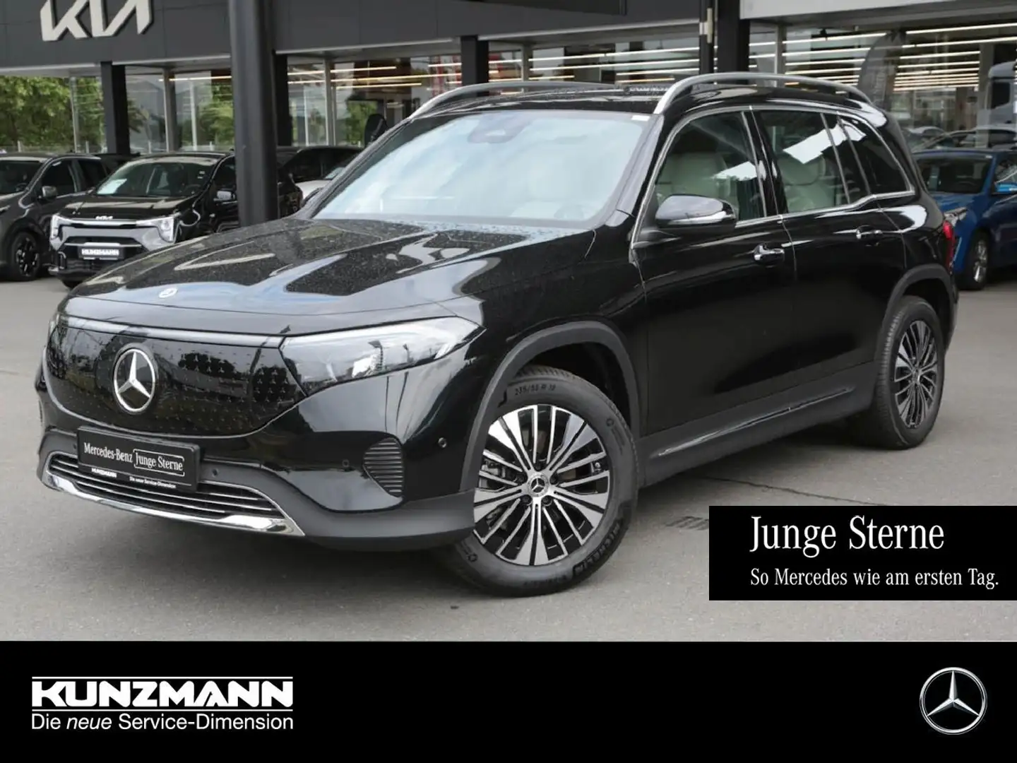 Mercedes-Benz EQB 300 4M Progressive AHK Panorama Kamera EasyP Schwarz - 1