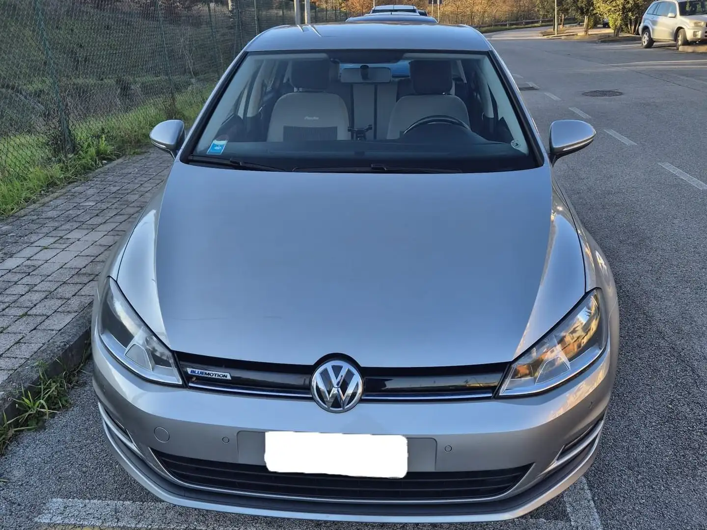 Volkswagen Golf Golf VII 2013 5p 1.4 tgi Comfortline Business Grigio - 1