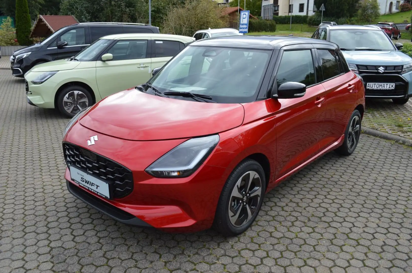 Suzuki Swift 1.2 DUALJET HYBRID Comfort+ CVT*LED*A/T* Rouge - 2