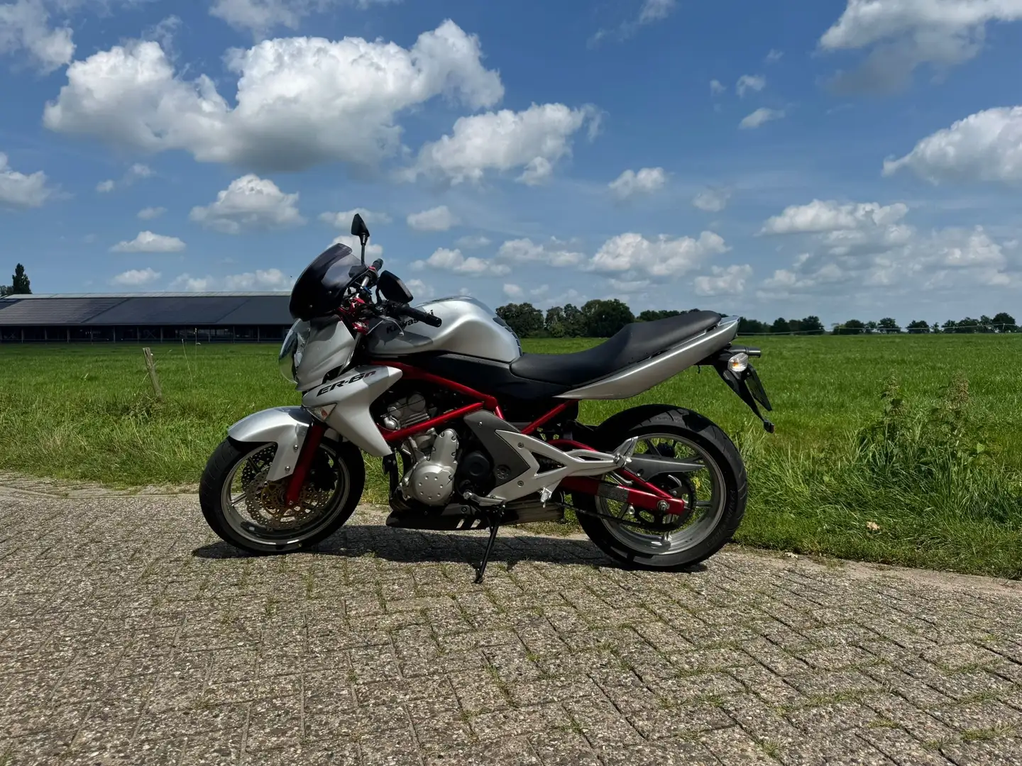 Kawasaki ER - 6 N Zilver - 1