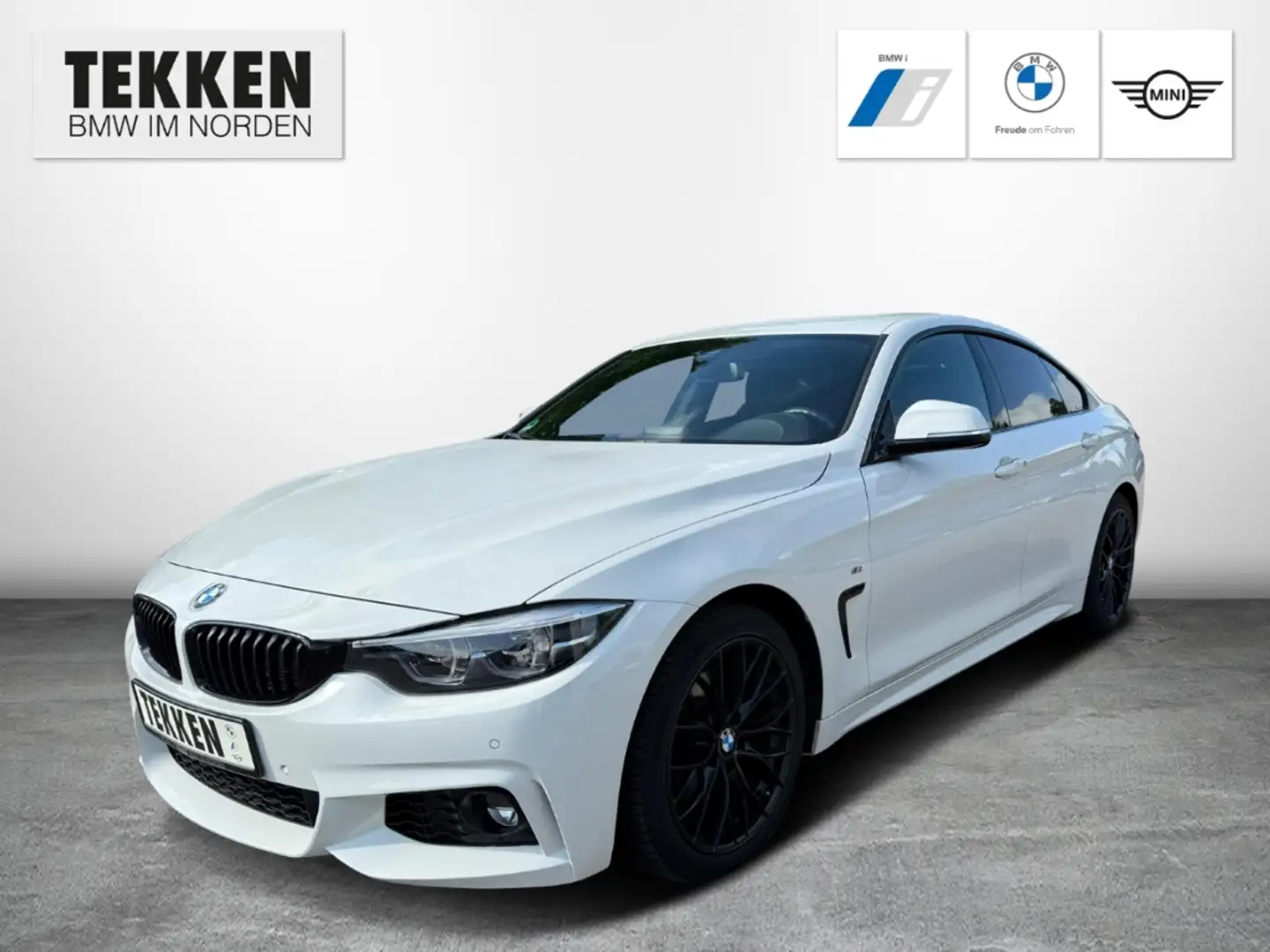 BMW 420 d Gran Coupe M-Sport/Xenon/HK HiFi/PDC/19'' Blanco - 1