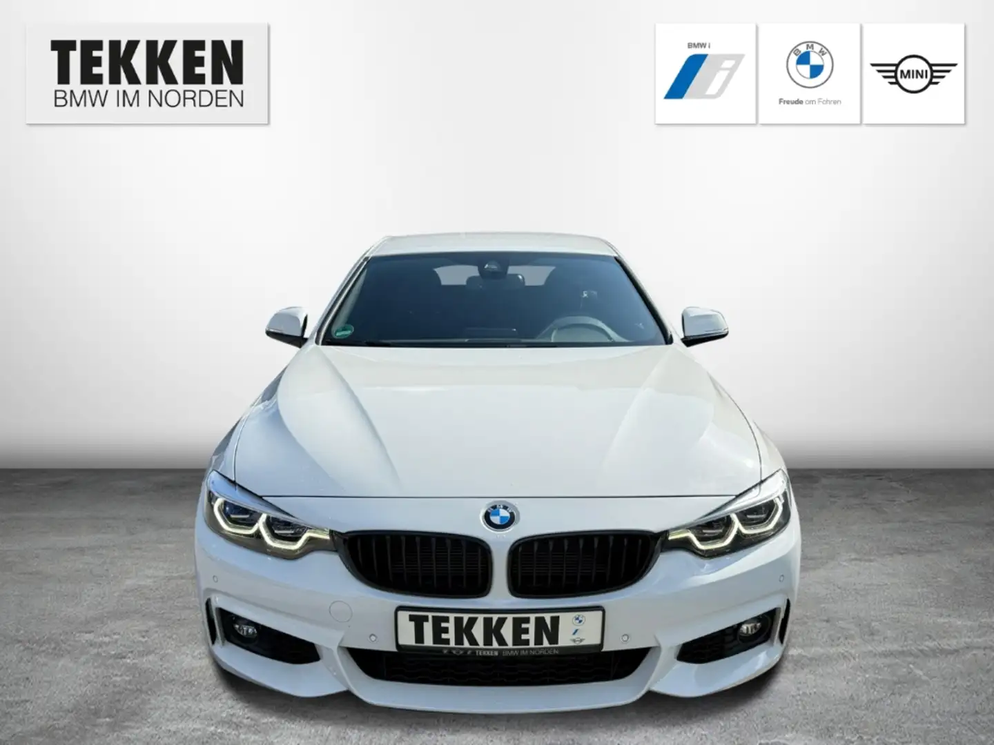 BMW 420 d Gran Coupe M-Sport/Xenon/HK HiFi/PDC/19'' Blanco - 2