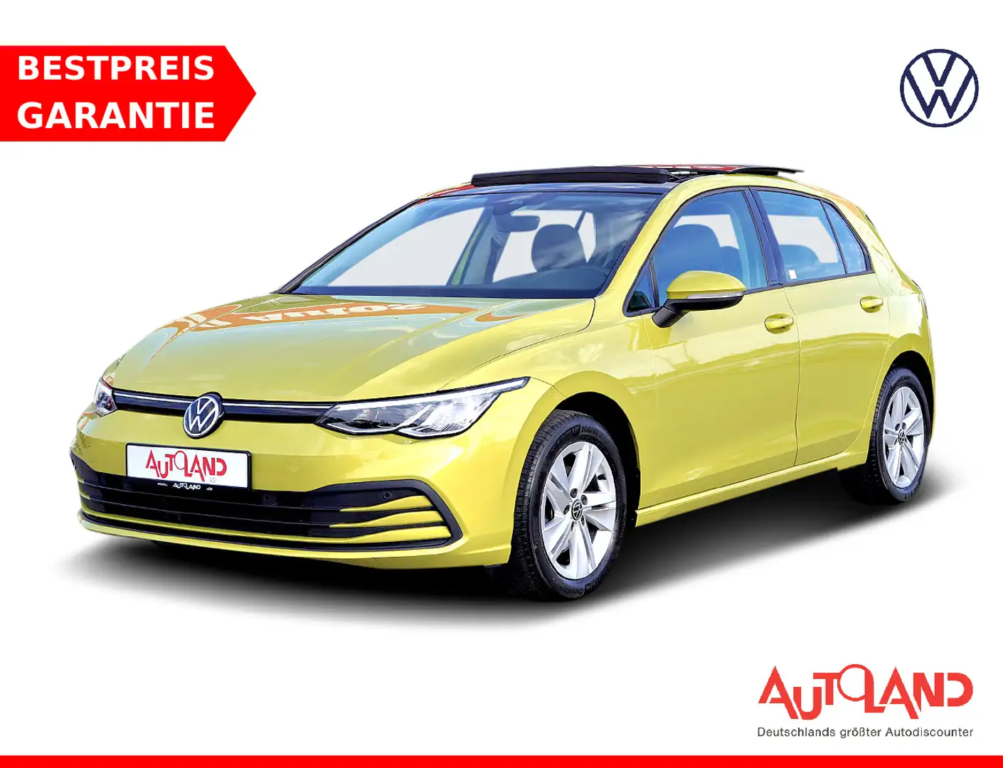 Volkswagen Golf VIII 1.5 TSI Life LED Navi Panorama PDC DAB Amarillo - 1