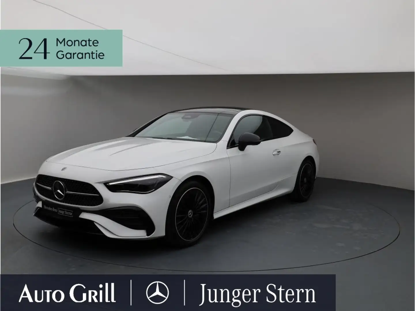 Mercedes-Benz CLE 220 d AMG manufaktur Pano Burm Distronic 21" Weiß - 2