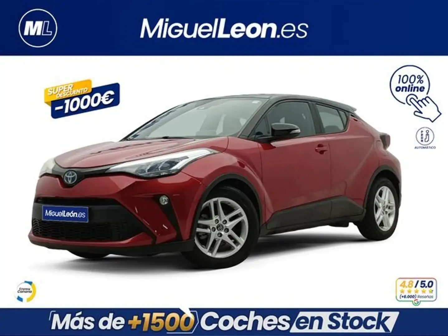 Toyota C-HR 125H Active Rojo - 1