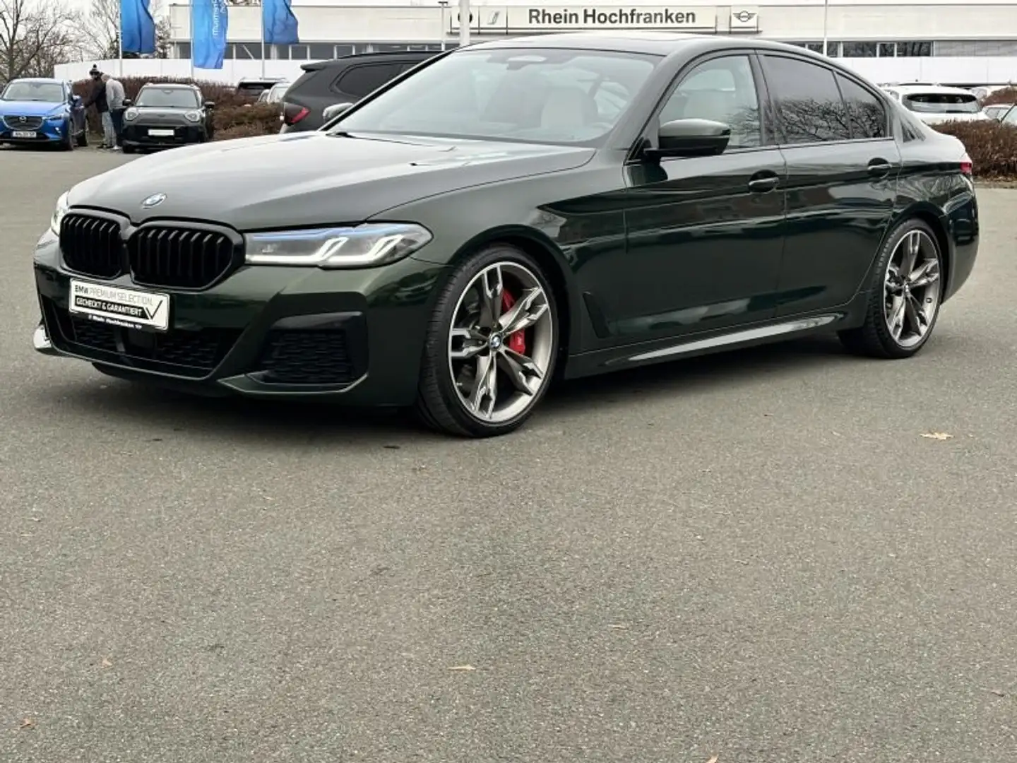 BMW M550 i xDrive Limousine LASER STANDH ACC 360 GSD Grün - 2