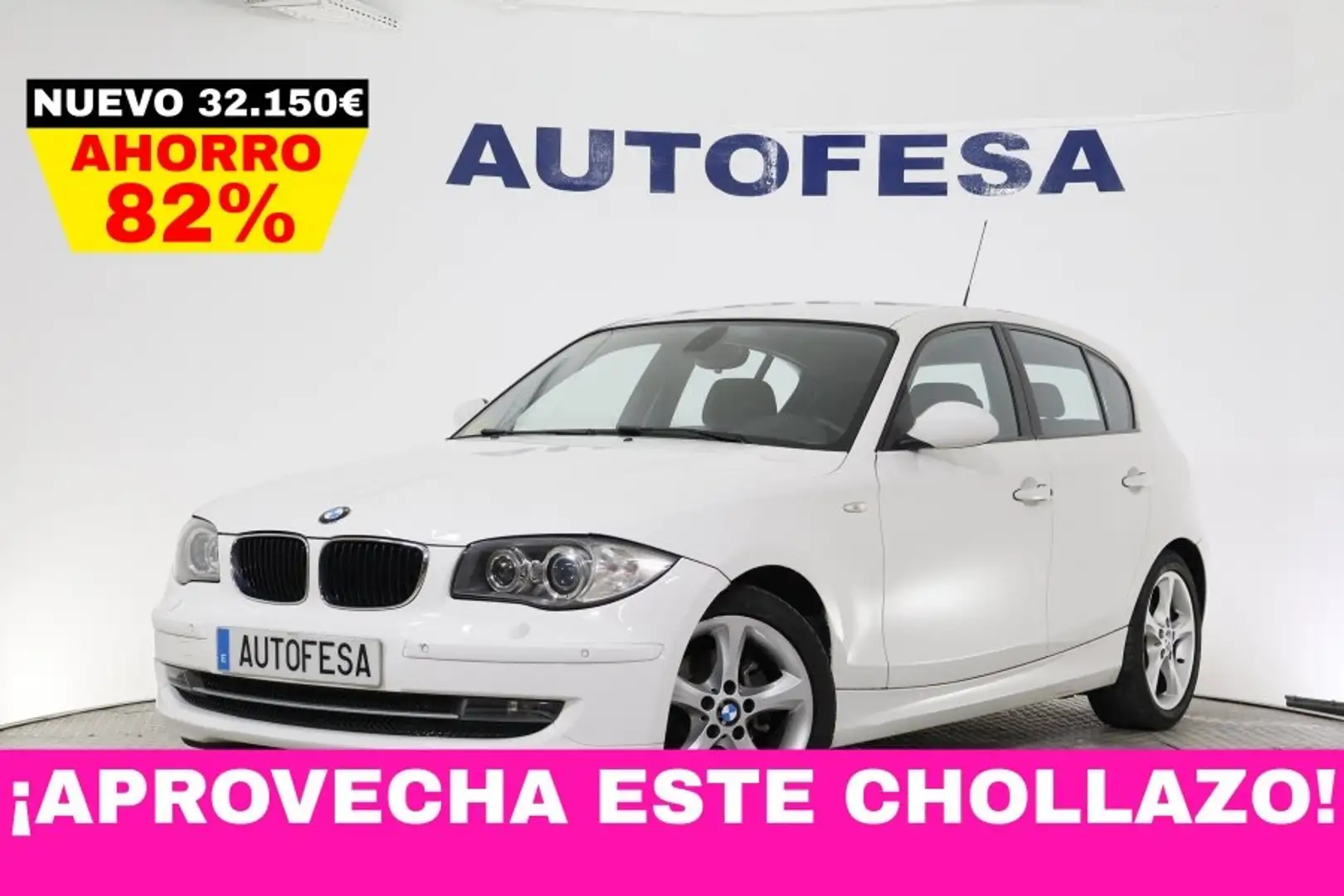 BMW SERIE 1 D 143cv 5P # PARKTRONIC Blanco - 1
