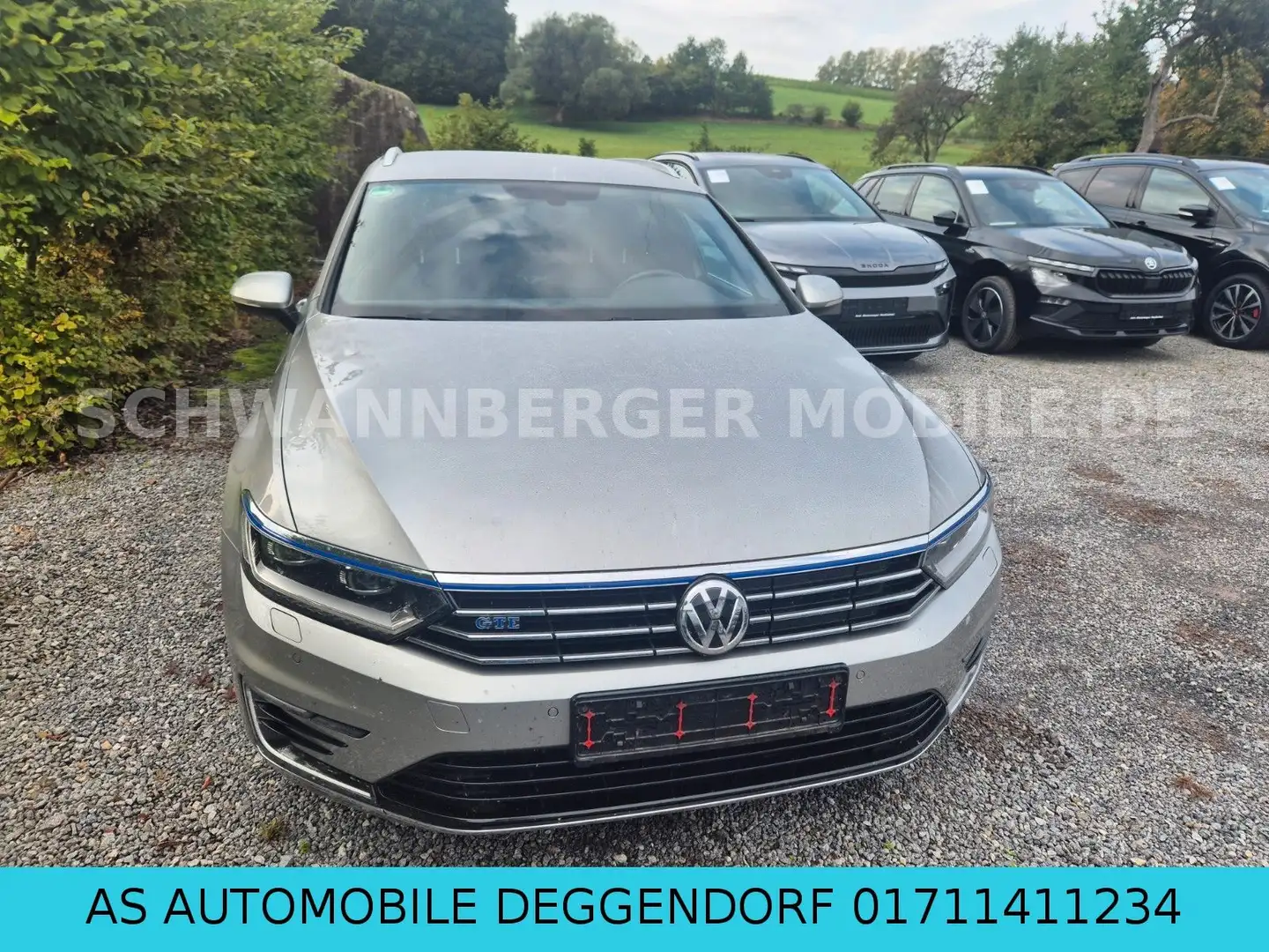 Volkswagen Passat Variant GTE-1.HAND-MATRIX Silber - 1