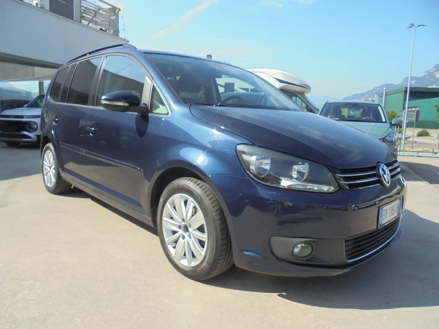 Volkswagen Touran 1.6 tdi bm Comfortline Business 7 posti Blu/Azzurro - 1