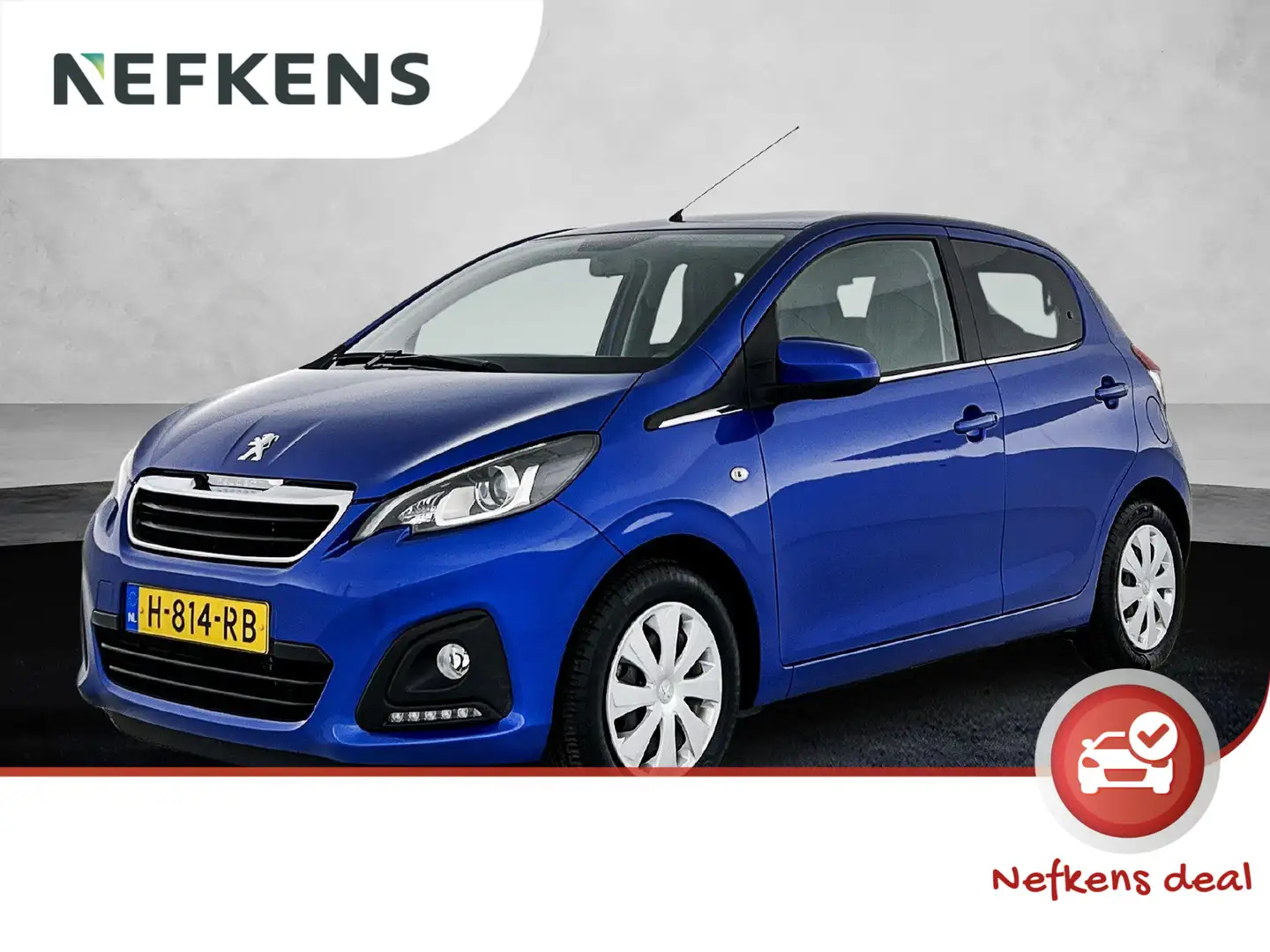Peugeot 108 Active 72pk | Airco | Elektrische ramen | Centrale Blauw - 1