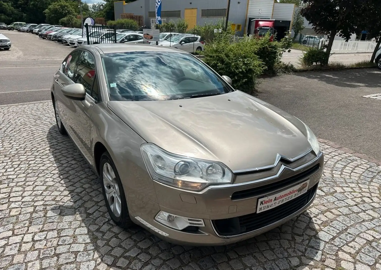 Citroen C5 CITROËN 2.2 HDi 16V Hydractive 170 cv-2008-GPS Beige - 2