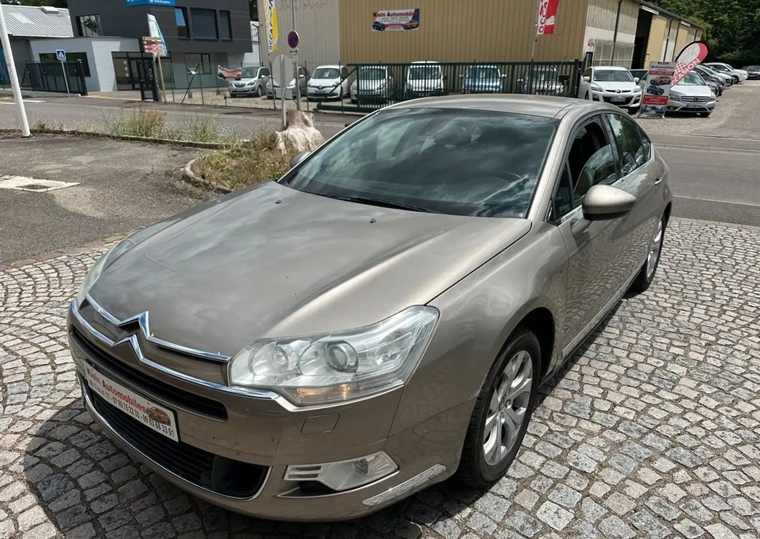 Citroen C5 CITROËN 2.2 HDi 16V Hydractive 170 cv-2008-GPS Beige - 1